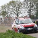 Führender 2 im ADAC Rallye Masters: Max Schumann im Suzuki Swift
